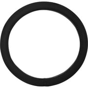 Auto Drive Stress Relief Automotive Steering Wheel Cover, Black Universal Fit for Car