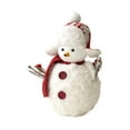 thumbnail image 1 of Decoración navideña de muñeco de nieve, figura de muñeco de nieve, estante decorativo para oficina, fiesta de Navidad L, 1 of 9