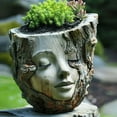 thumbnail image 1 of Vase en Verre Pot de Fleurs pour Résine Pot de Fleurs Vivant Rond Support de Pot de Fleurs Moderne Pot de Fleurs Extérieur Pot de Fleurs de la Saint-Valentin Artisanat Petite Fleur en Céramique Fleur Animale pour Intérieur, 1 of 3