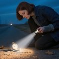 thumbnail image 2 of HIBIBUD Orange COB Folding Work Light, EDC Flashlight for Tactical, Camping and Auto Repair, 2 of 7