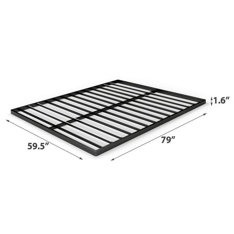 Zinus Quick Lock Easy Assembly Metal Slat Bunkie Board Queen