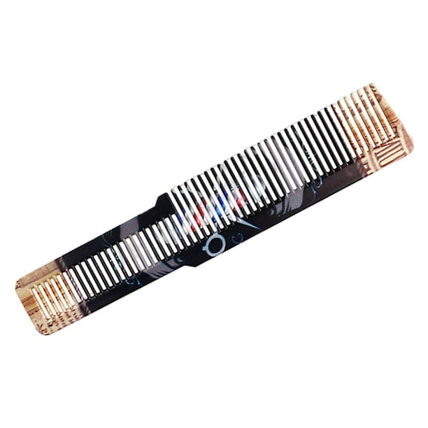 Peine de corte de cabello Peine de parte superior plana Herramienta de peinado de cabello compacto y duradero Peine de peluquero Peine de peinado para Estilo B