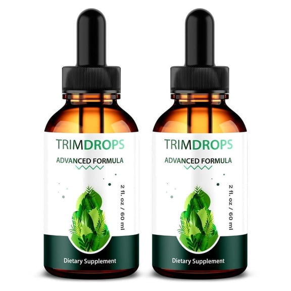 (2 Pack) Trim Drops, Official TrimDrops - The Key to a Healthy and Fit Body, Premium Liquid to Support an Active Lifestyle and Overall Wellness, All Natural Review (60 Servings)