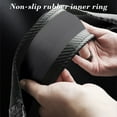 thumbnail image 5 of Japceit Car Steering Wheel Cover, D-Shaped Wood Grain Breathable Handle Grip, Non-Slip Steering Wheel Protector for Enhanced Driving Comfort, Universal Fit for Most Vehicles, 5 of 6