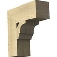 thumbnail image 4 of Ekena Millwork 6"W x 18"D x 18"H Balboa Block Rough Sawn Bracket, Douglas Fir, 4 of 25