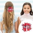 thumbnail image 4 of Clearance! Christmas Gifts Moocorvic Hair Clips Independence Day Hair Barrettes Patriotic Party Claw Clips Hair Accessories For Women Bow Hairpin USA Stars Hair Clips Hair Jaw Clamp Head, 4 of 5
