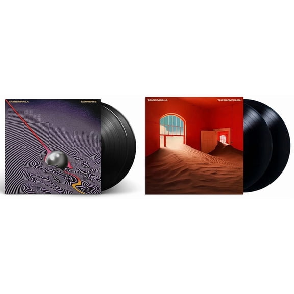Tame Impala: Essential 2 Vinyl Record Set - Currents & The Slow Rush - LP Collection - Music & Performance - Vinyl