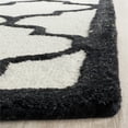 thumbnail image 3 of Safavieh Cambridge 8' X 10' Hand Tufted Wool Rug in Ivory and Black, 3 of 3