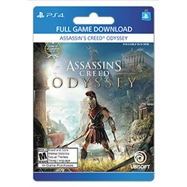 Assassin S Creed Odyssey Ubisoft Playstation Digital Download Walmart Com Walmart Com