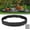 Black, variant on Garden Edging Border NO DIG, with Landscape Edging Anchoring Spikes, Black Stone Effect Plastic Lawn Edging Fencing, Interlocking Yard Lawn Edging for Flower Bed | 24 Ft | 30Pcs | Black |