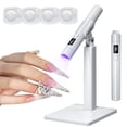 thumbnail image 1 of Lámpara UV para uñas MUCOOS Mini recargable con soporte magnético, 1 of 9