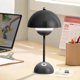 thumbnail image 5 of Lámpara de escritorio, lámpara decorativa para dormitorio, lámparas de mesa LED recargables por USB para habitación y cafetería, 5 of 6
