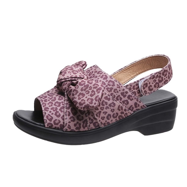 Amzcrzy Zapatos de mujer,Zapatos de mujer,Zapatillas de mujer, Sandalias de plataforma con nudo de verano para mujer, sandalias de moda con boca de pez Sandalias Mujer Zapatillas De Casa