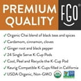 thumbnail image 2 of Organic Chai Tea K-Cup Pods | 24 Pods | Keurig Compatible | by FGO, 2 of 6