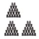 thumbnail image 1 of 60 Vasos de Papel (9 Oz) - Catering de Vajilla de Fiesta de Cumpleaños En Colores Lisos (Negro), 1 of 5