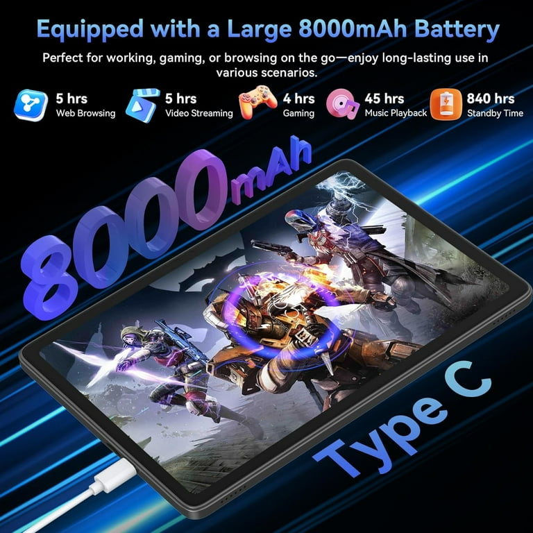 Free Shipping! Tabwee Android 15 Tablet 11 Inch FHD Display