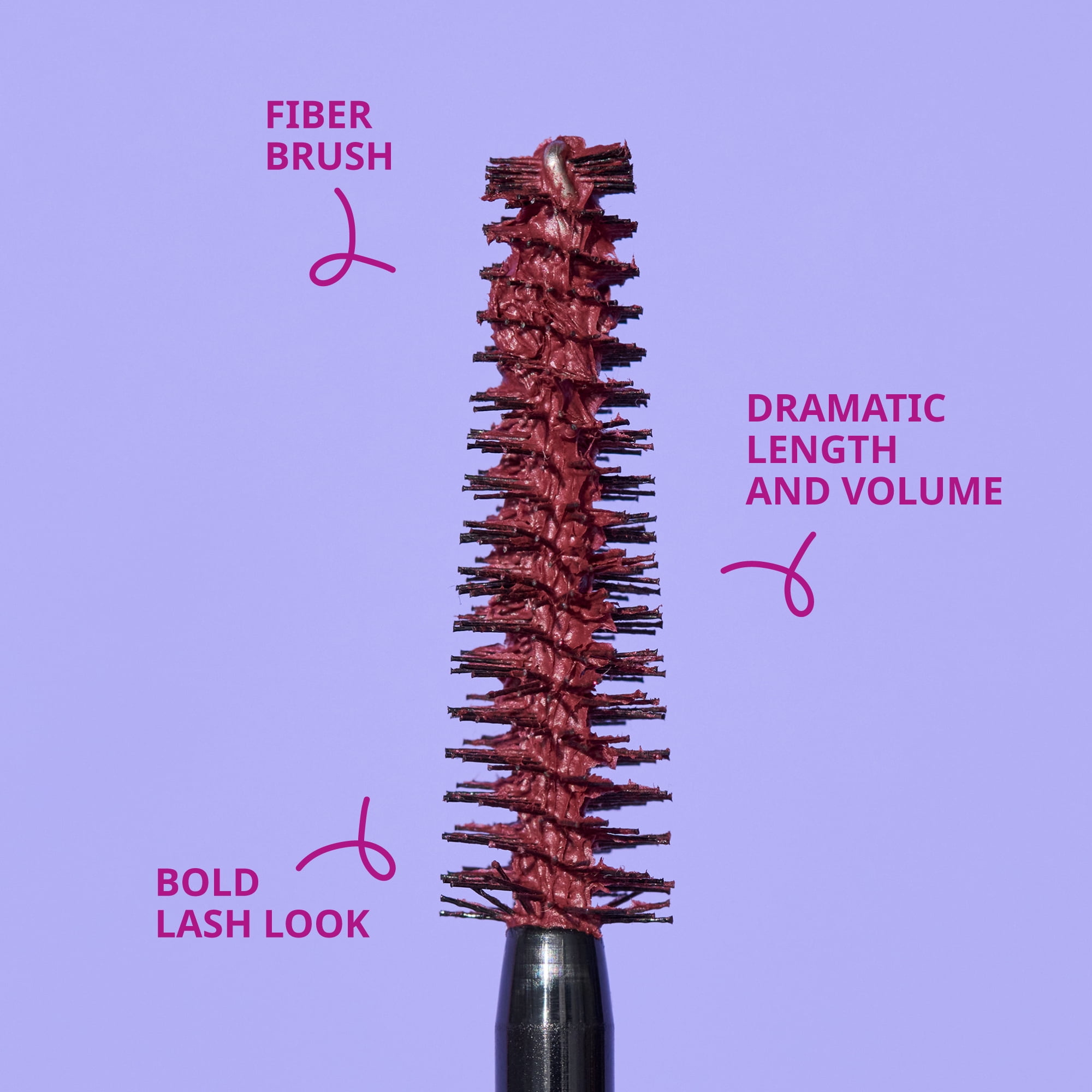 essence Lash Princess False Lash Effect Mascara, Burgundy