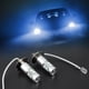 thumbnail image 3 of 2 Unids 100W 1200lm 8000K Coche LED Bombillas De Los Faros Luz Conducción Diurna Correr Niebla Con 20 Ultra Brillante Cuentas Para H3, 3 of 7