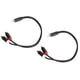 thumbnail image 1 of Cable de subwoofer estéreo, 2 piezas Cable divisor RCA Cable adaptador RCAY Cable RCA macho a hembra Durabilidad mejorada, 1 of 9