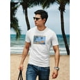 thumbnail image 2 of Ocean Soothes Soul Vintage  T-Shirt Men -Image by Shutterstock, Male 3X-Large, 2 of 4