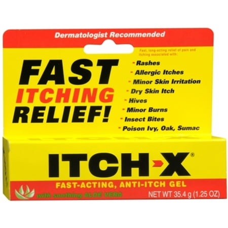 ITCH-X Anti-Itch Gel 1.25 oz (Pack of 6)