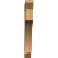 thumbnail image 2 of Ekena Millwork 6"W x 48"D x 48"H Westlake Slat Rough Sawn Bracket, Western Red Cedar, 2 of 4
