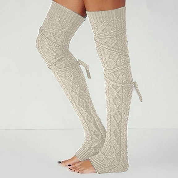 Summer Saving Clearance AXXD Boot Socks For Women,Lady Adult Leg Sets Pile Of And Autumn Keep Warm Wool Sock Knitting Foot Coverv Socks