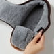 thumbnail image 3 of Pantuflas Con Pies Hinchados Piel Pana para Hombre Y Mujer Forrada Diabéticos, 3 of 9