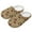 Brown Mushroom Butterfly, variant on Tropical Pineapple Flower Print Slippers for Women Memory Foam House Bedroom Soft Closed Toe Indoor Slippers Trendy Gift for Womens Anti-Skid Sole, Size 10.5-11.5