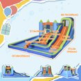 thumbnail image 3 of Outsunny 5 in 1 Kids Bounce House, Inflatable Bouncy Castle with Blower, 3 of 10