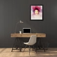 thumbnail image 3 of Stephen Chambers 15x18 Black Modern Wood Framed Wall Art Titled - David Bowie Watercolor, 3 of 6