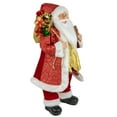 thumbnail image 3 of Northlight 24" Red and White Santa with Gift Bag and Presents Christmas Figure, 3 of 5