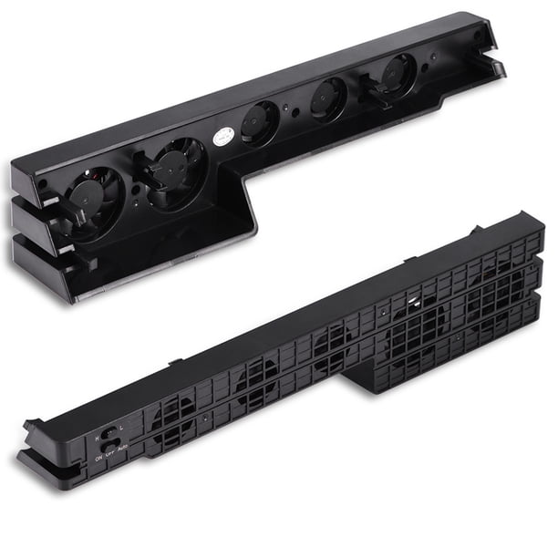 Enfriador con ventilador de refrigeración con control de temperatura Super Turbo de 5 ventiladores para Playstation PS4 Pro