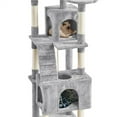 thumbnail image 6 of PetFurnishn Tall Cat Tree Cat Tower w/Cozy Condos & Scratching Post Cat Play House Kitten, 6 of 12