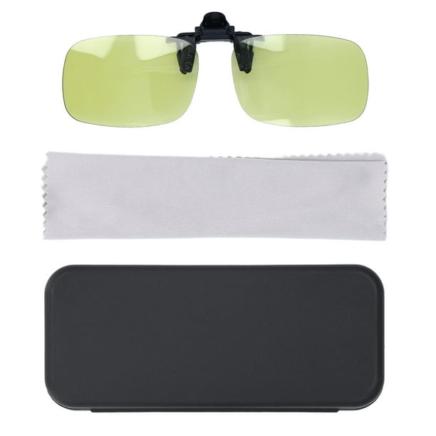 Polarized Clip On Glasses, Polarized Sunglasses Day Night Duel Use