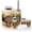 Color 7, variant on Bathroom Accessory Set 6 Piece with Hunting Rustic Majestic Wolf Eagle Wilderness Landscape Toothbrush Holder, Soap Dispenser, Soap Dish, Trash Can with Lid, Toothbrush Cup, Toilet Brush Holder