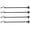4 packs, variant on PatungKu 2/4Pcs Adjustable Magnetic Third Hand Soldering Aid For Electronics And Crafts