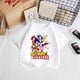 thumbnail image 3 of Camiseta de pareja para niños de 2 a 12 años, ropa de verano de Sonic para niños, ropa para niñas, niños, madres y niños, 3 of 5