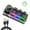 6KEY-RGB-Black, variant on USB Custom Keyboard Macro 3/6 Key 1 Knob Programming RGB Bluetooth Gaming Photoshop Hotswap Mini Mechanical BT Keyboard