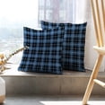 thumbnail image 6 of LALILO Throw Pillow Covers Winter Buffalo Plaid Classic Buffalo Cushion Cover 18" x 18", 2 Pack, 6 of 6