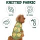 thumbnail image 4 of Suéter para perro Tejido para perro Talla grande Invierno Perro Gato Cachorro Cuello alto Tejido Niño Niña Perro Regalo de Navidad Año Nuevo para perro Verde claro, 4 of 5