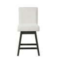 thumbnail image 5 of New Classic Furniture High Line Wood Counter Table & 6 Swivel Stools in White, 5 of 11