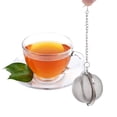 thumbnail image 3 of 2 Uds Infusores Coladores Té Sueltas Bolas Acero Inoxidable 3 Pulgadas, 3 of 9