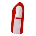 thumbnail image 2 of A4 Premier Soccer Jersey For Men in Scarlet/White | N3017, 2 of 5
