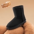 thumbnail image 5 of DREAM PAIRS Kids' Winter Boots Boys' Girls' Mid-Calf Snow Boots with Cozy Lining Pull-On Design and Non-Slip Outsole, 5 of 6