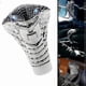 thumbnail image 4 of Universal Chrome Led Eyes Car Cobra Manual Gear Shift Knob Snake Shifter, 4 of 5
