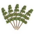 thumbnail image 4 of Arbres de Scène Miniatures pour Enfants en Plastique Durable Couleur Verte 5 Pcs Chacun avec Base, 4 of 8