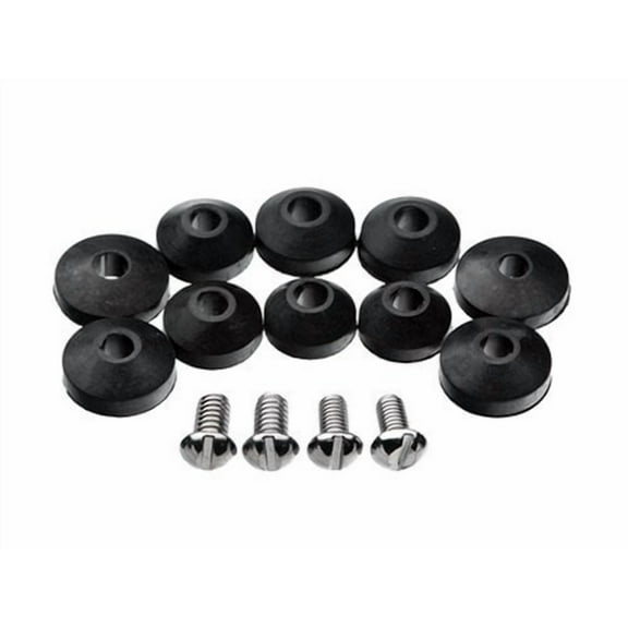 Danco 80789 Beveled Faucet Washer Assortment, Neoprene Rubber, Black