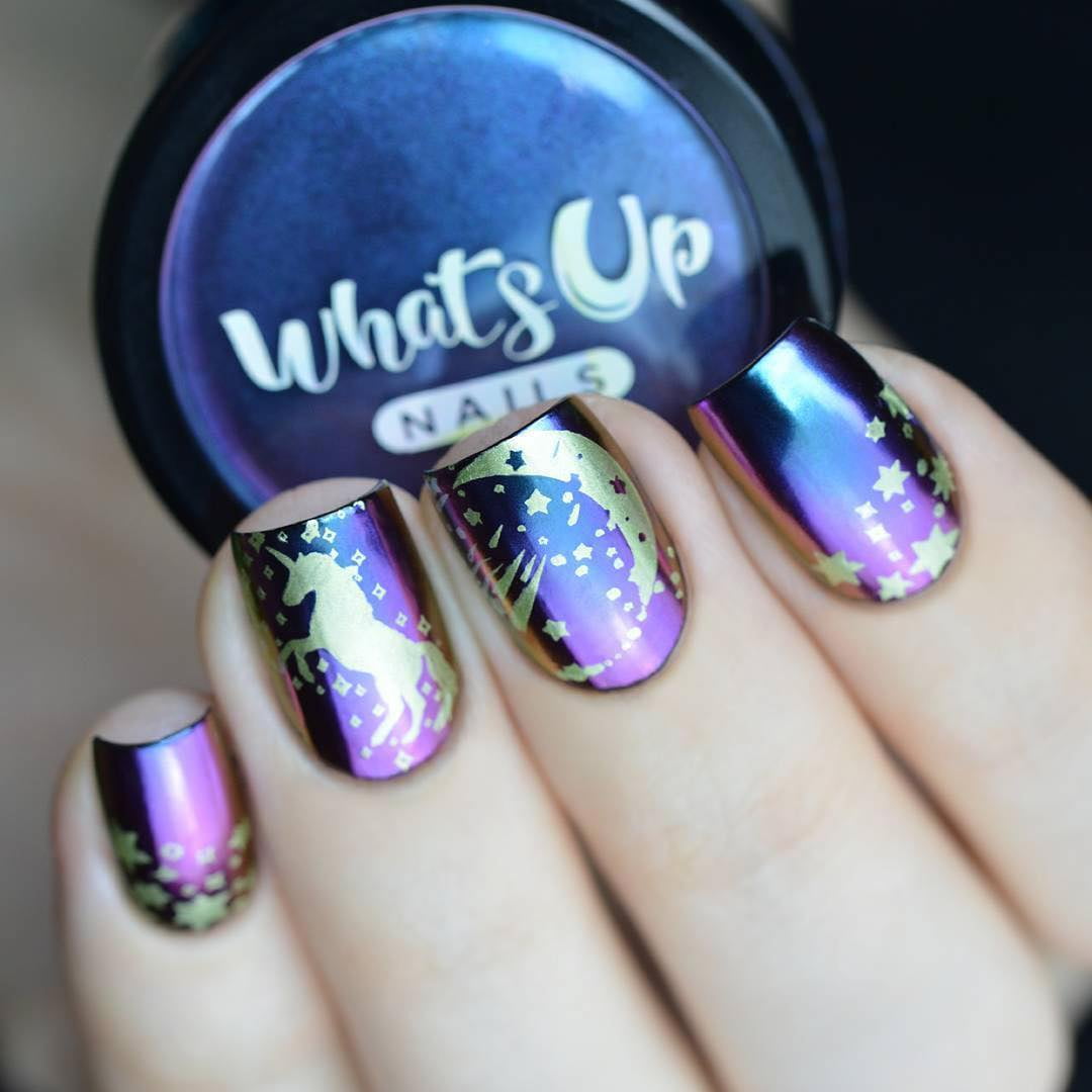 Whats Up Nails - Dream Powder Magic Color Shifting Pigment with Multi Chrome Mirror Effect