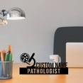 thumbnail image 5 of Handmadetneonsign Pathologist Metal Nameplate, Pathologist Doctor Desk Nameplate, Pathologist Desk Name Plate Decor 47367, 5 of 5